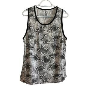 Maori Hook Tank Top – Size Large – Tribal Turtle Graphic Streetwear